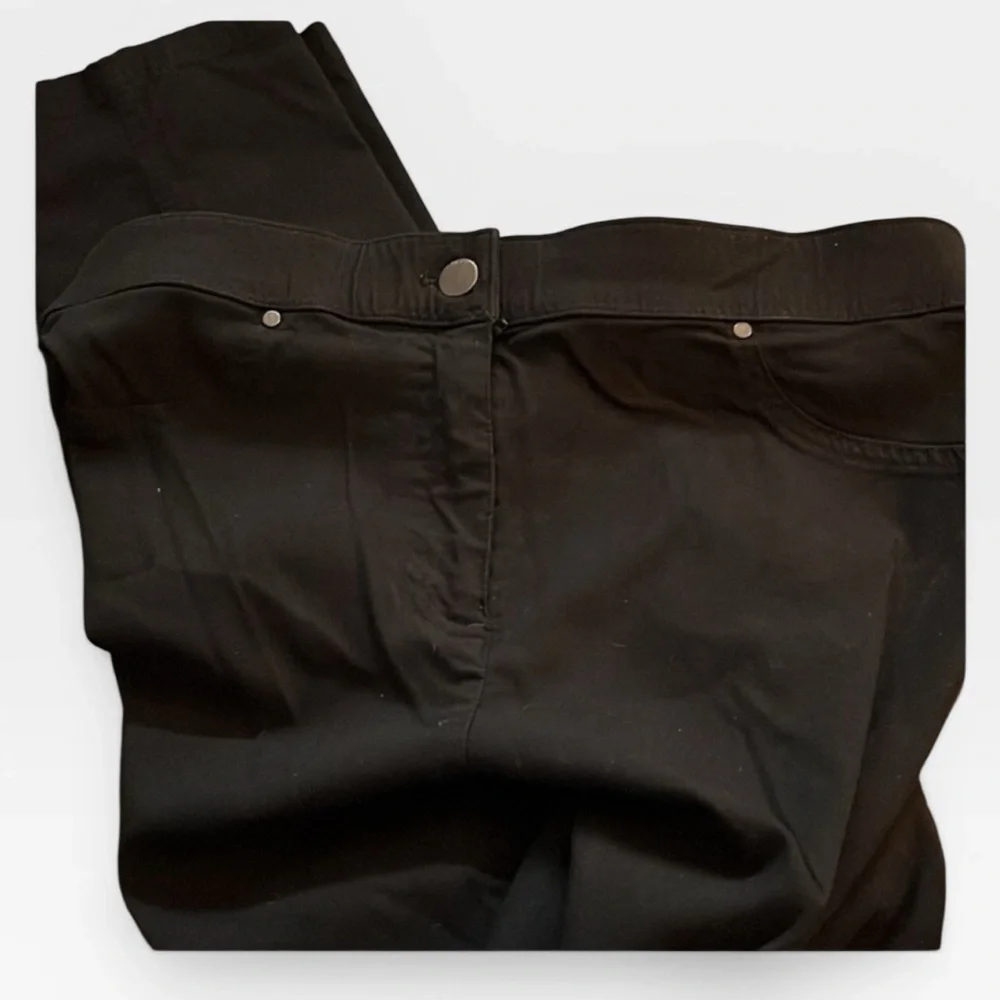 Chico’s black ankle‎ stretch pants Sz 6 Chico’s Sz 0.5 Mid Rise 10”